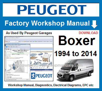 Peugeot Boxer Service Repair Workshop Manual Download